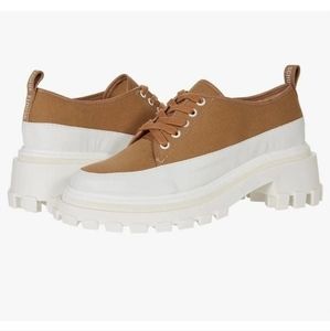 Schutz Krystal Lug Sole 2 Tone Lace Up Oxford sz 11